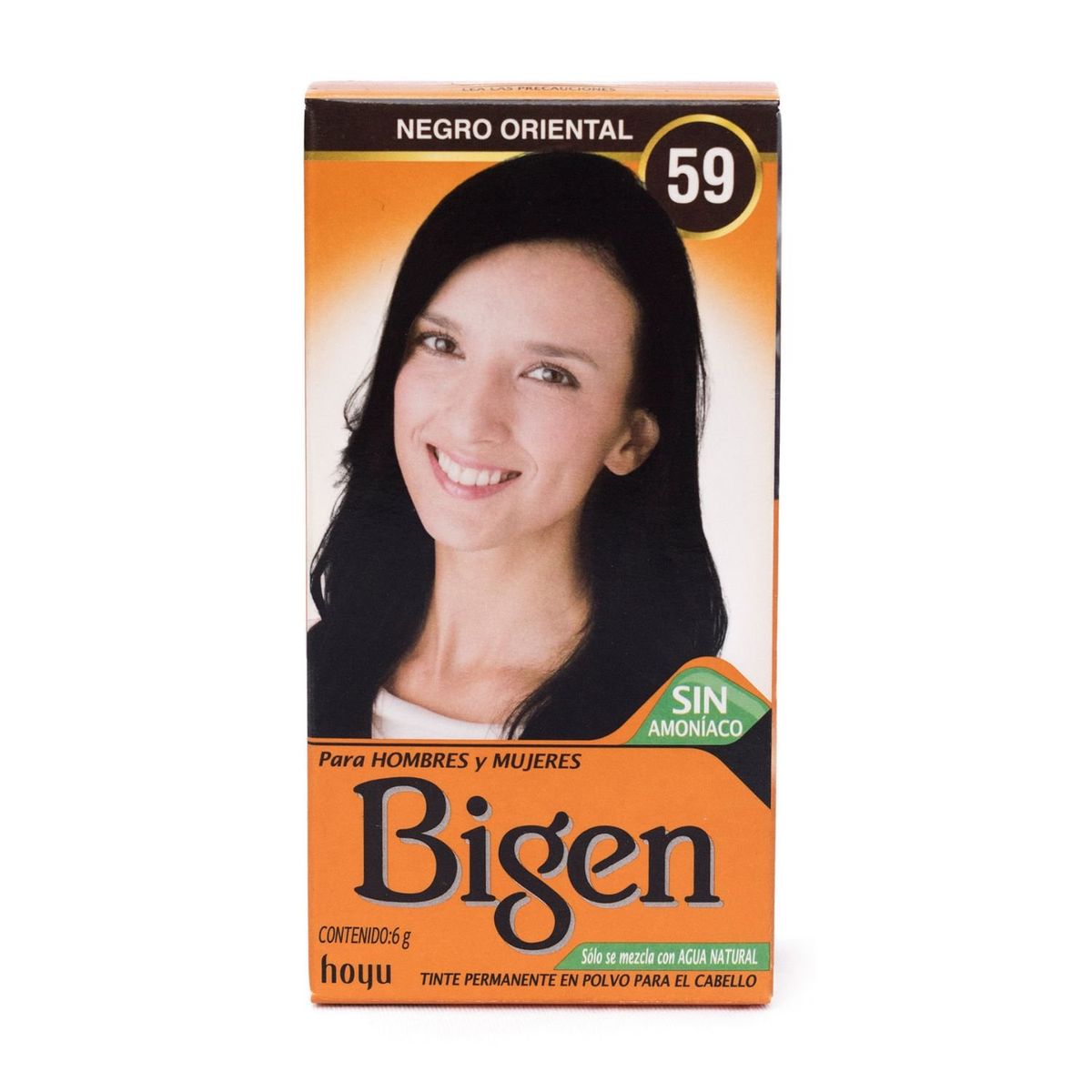 BIGEN - Tinte de Cabello en Polvo Bigen Negro Oriental 59 Sin amoníaco