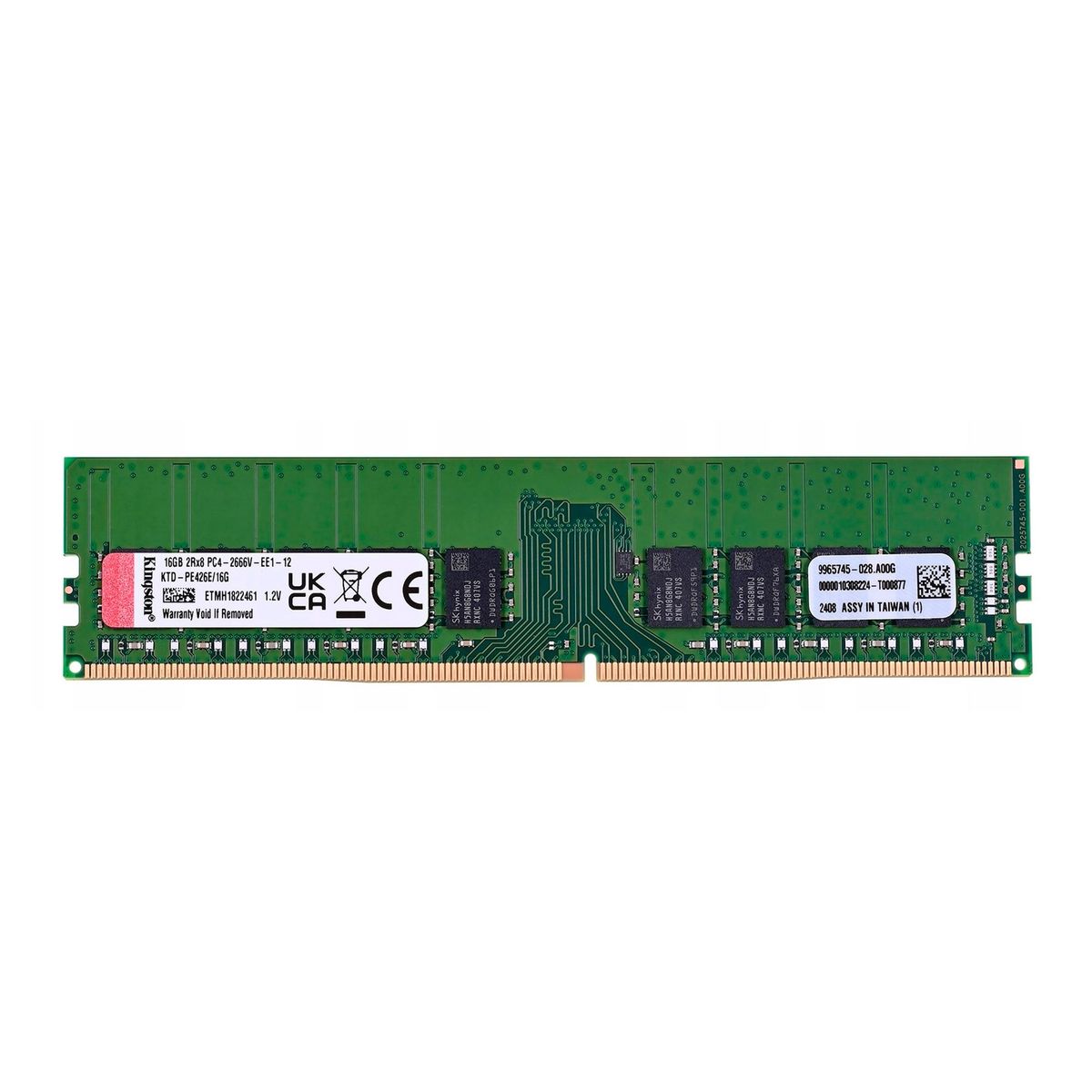 KINGSTON - MEMORIA KINGSTON 16GB KTD-PE426E16G 2666MHZ CL19 PN ME16KTDPE426E