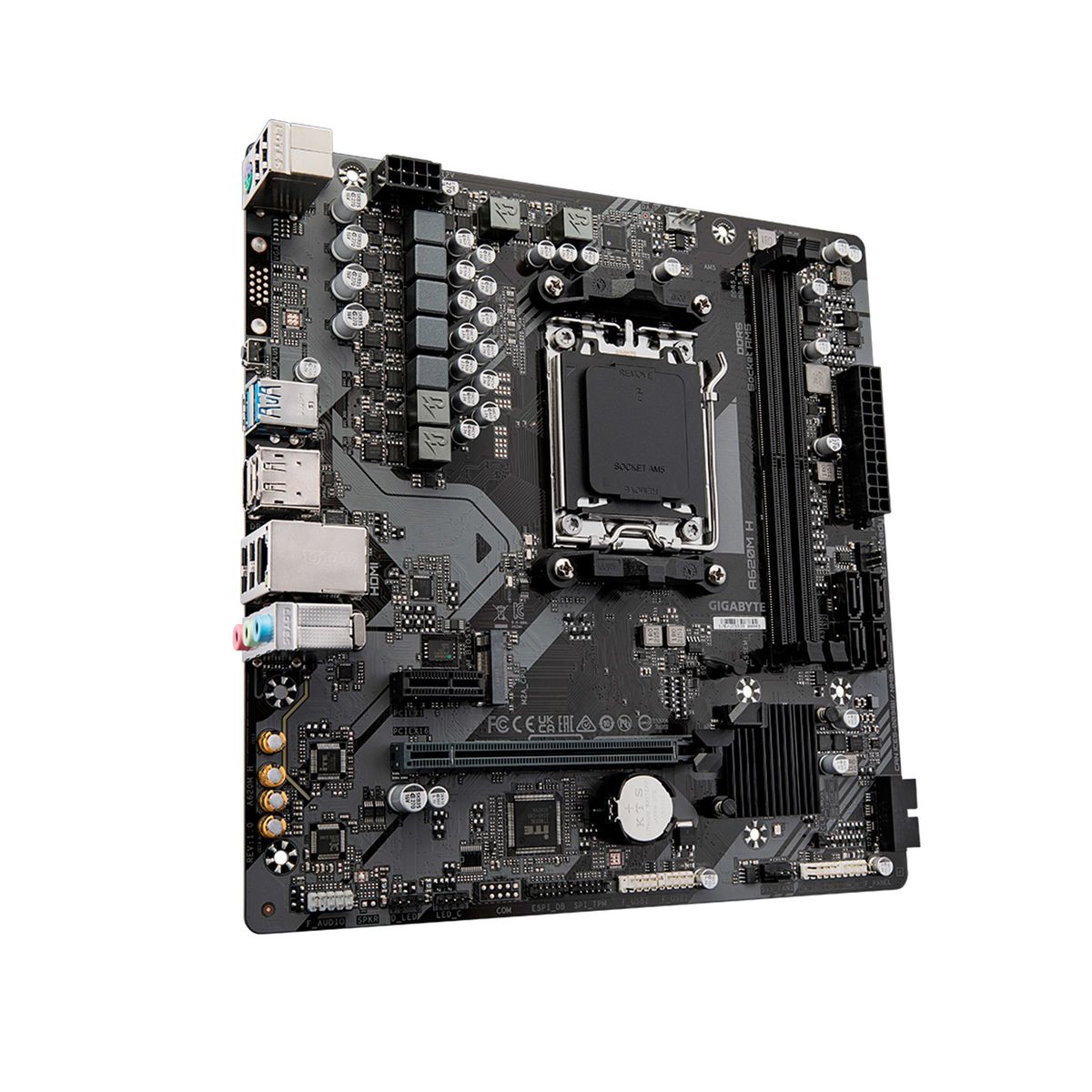 GIGABYTE - PLACA MADRE GIGABYTE CHIPSET AMD A620 AM5 DDR5 PN A620M H
