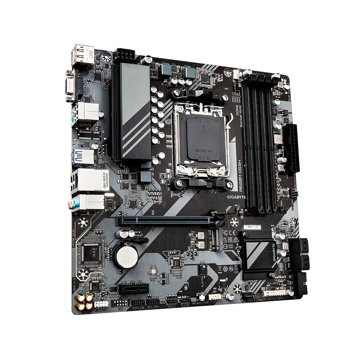 GIGABYTE - PLACA BASE GIGABYTE A620M DS3H AMD A620 MICRO ATX PN A620M DS3H