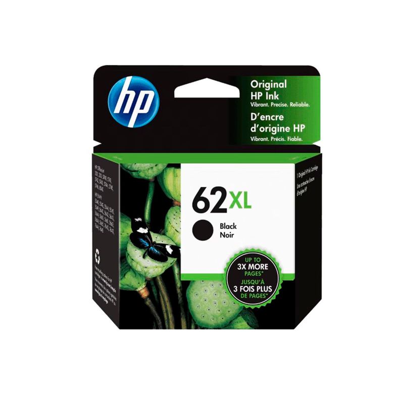 HP - TINTA HP C2P05AL 62XL OJM 200 DE 600 PAG COLOR NEGRO PN C2P05AL