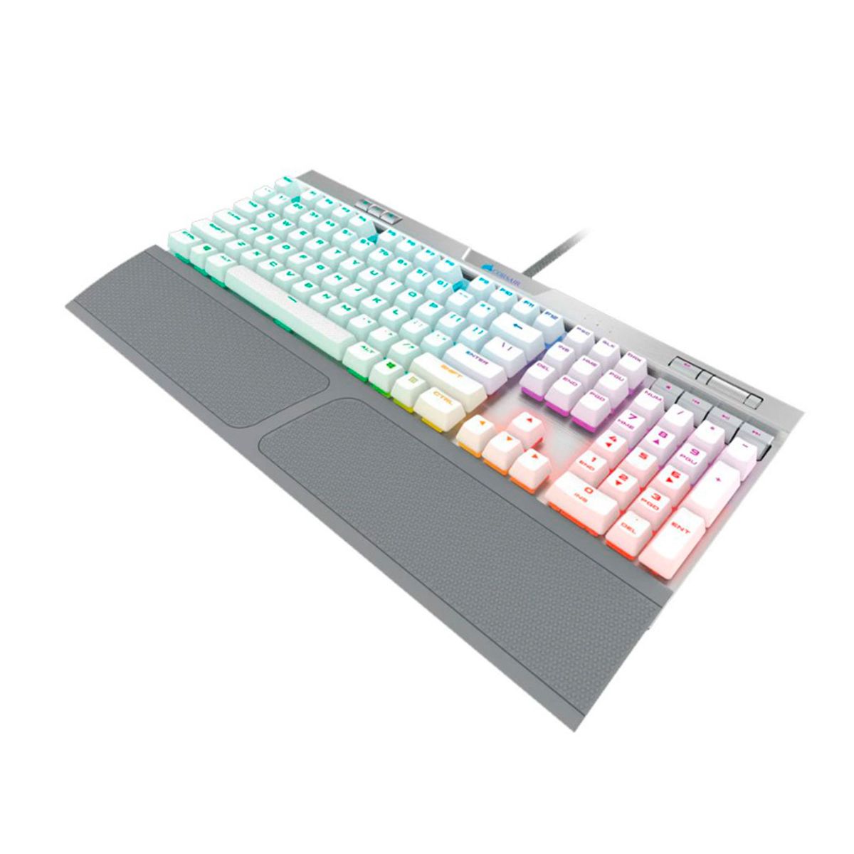 CORSAIR - TECLADO MECANICO CORSAIR K70 RGB MK2SE COLOR BLANCO PN CH-9109114-NA