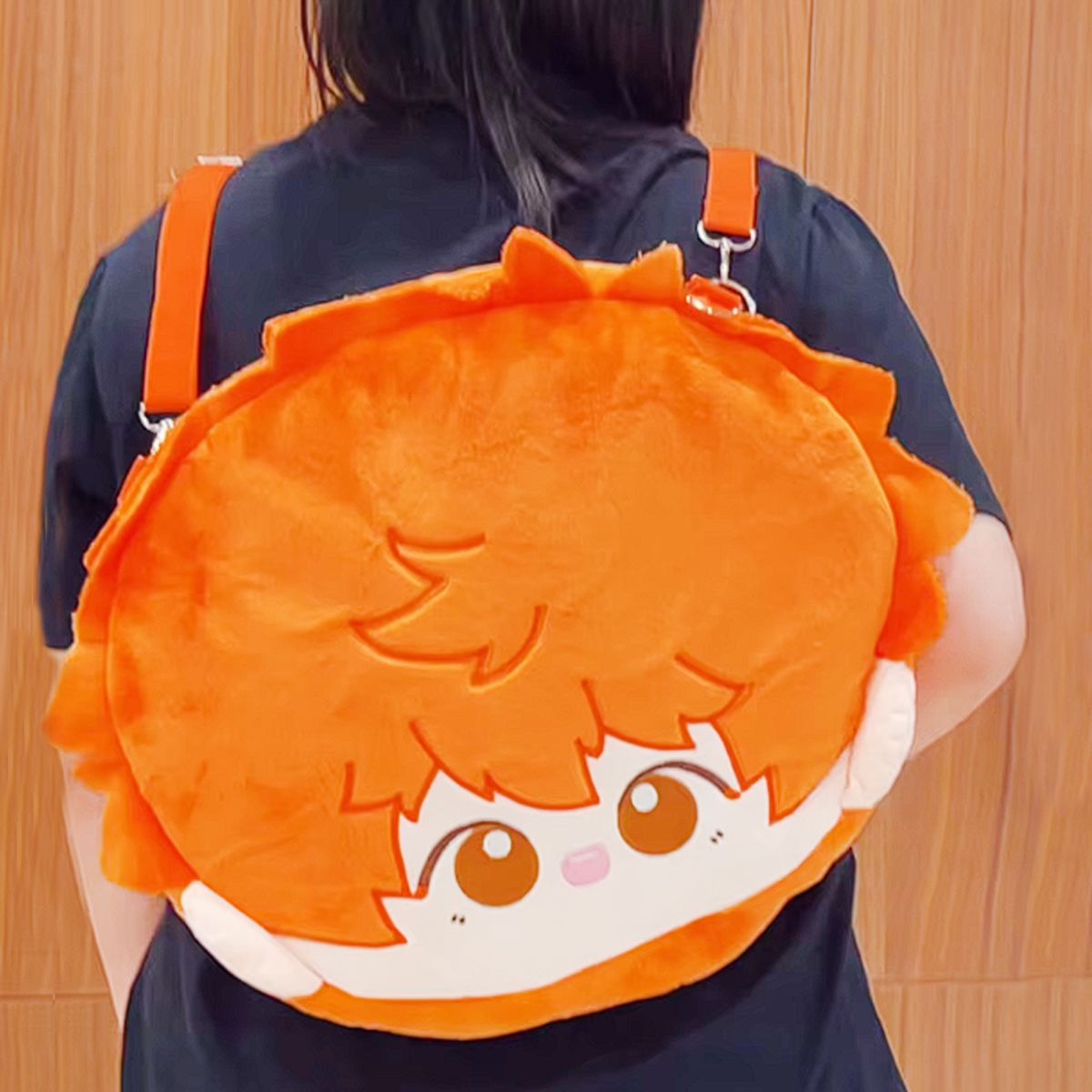 GENERICO - Mochila Hinata Shoyo Face Haikyu