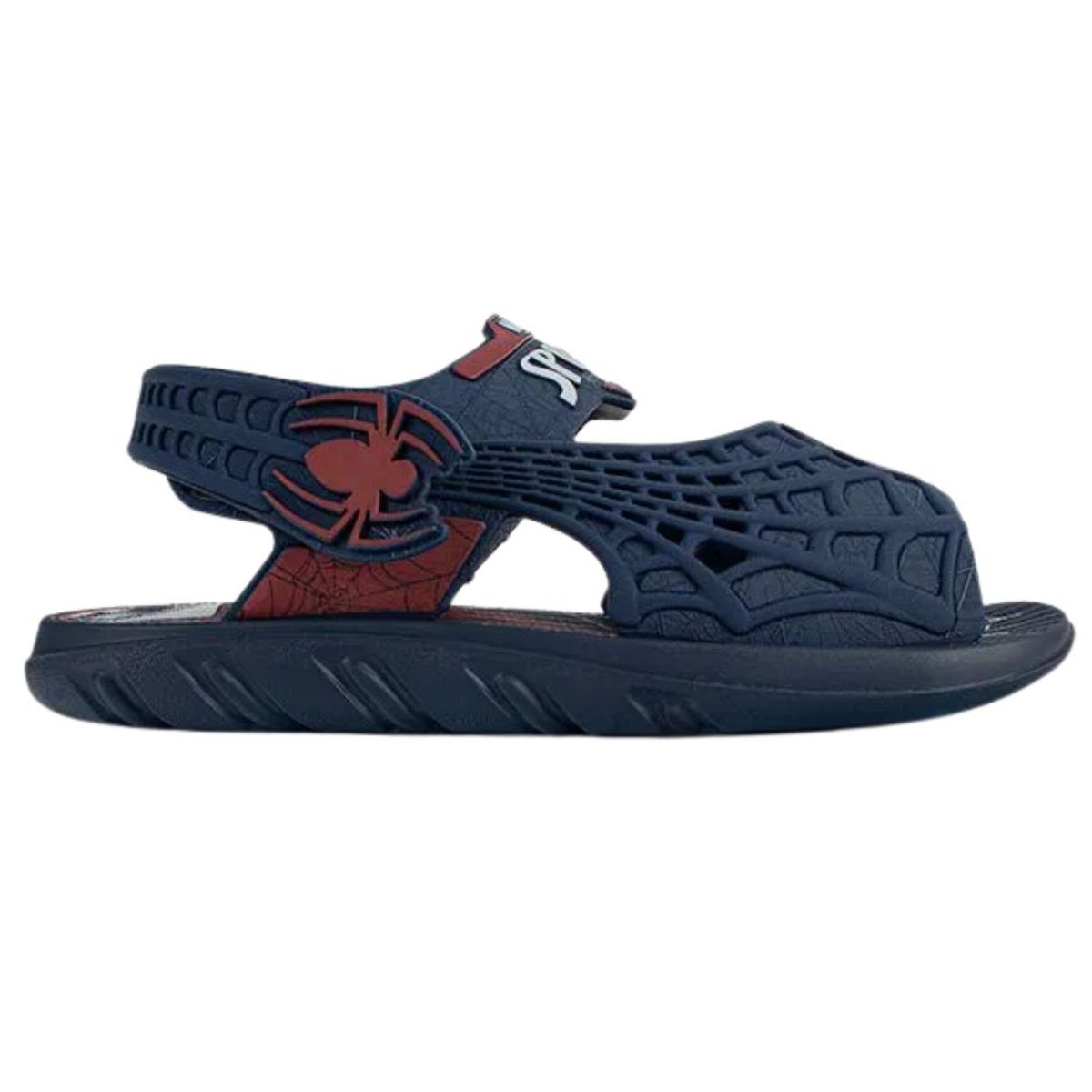 DISNEY - Sandalias Canasta Spiderman Azul Oscuro Niño