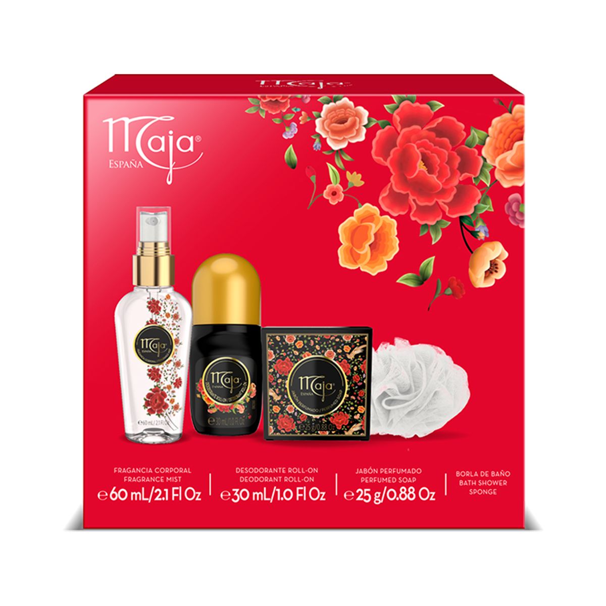 MAJA - MAJA CLASIC MINI DEO 30ML + JB 25G + BS 60ML + ESPONJA