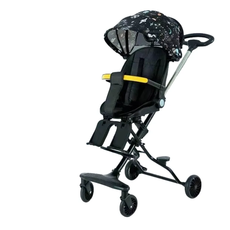 GENERICO - Coche Para Bebe Ultraligero Plegable Bidireccional Silla