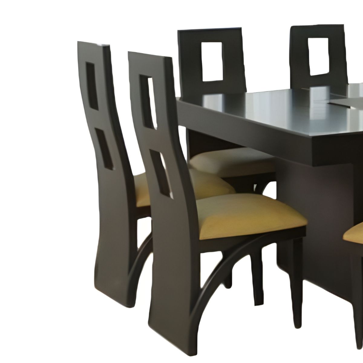 HOGAR & SPACIOS - HYS COMEDOR 8 SILLAS NUBERG MAIZ