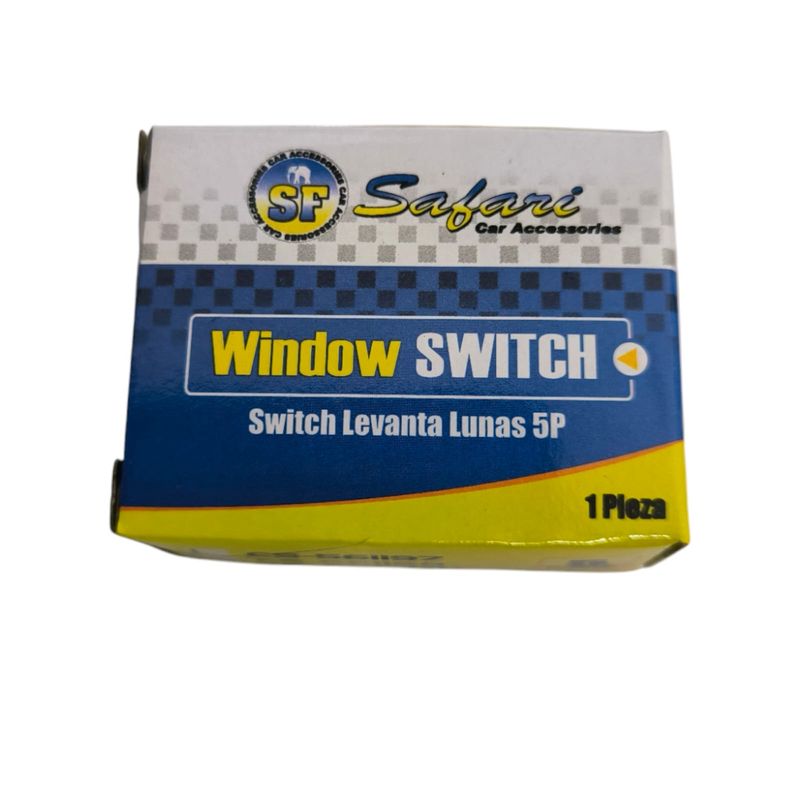 SAFARI - botón de  lunas eléctrica 5 pines