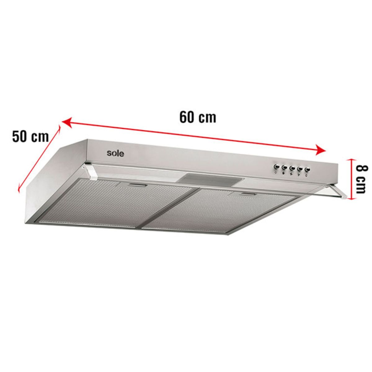 SOLE - CAMPANA EXTRACTORA TURE15CO