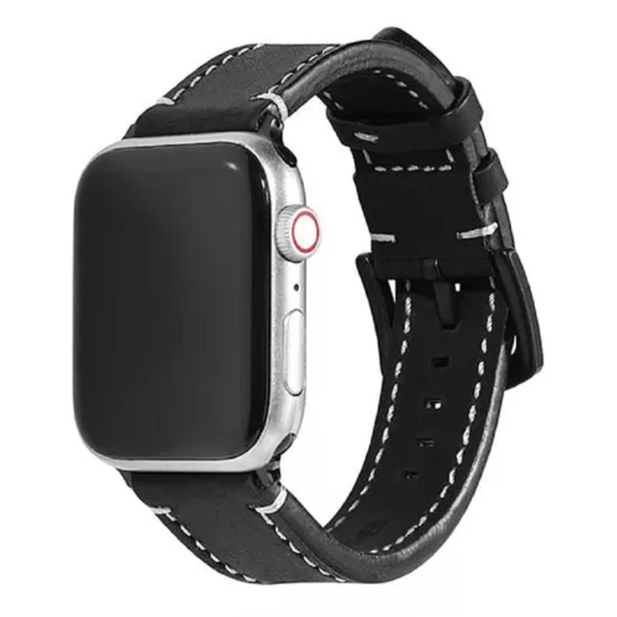 GENERICO - Correa Para Applewatch Y Watch Cuero Genuino 42-44-45-49mm Negro