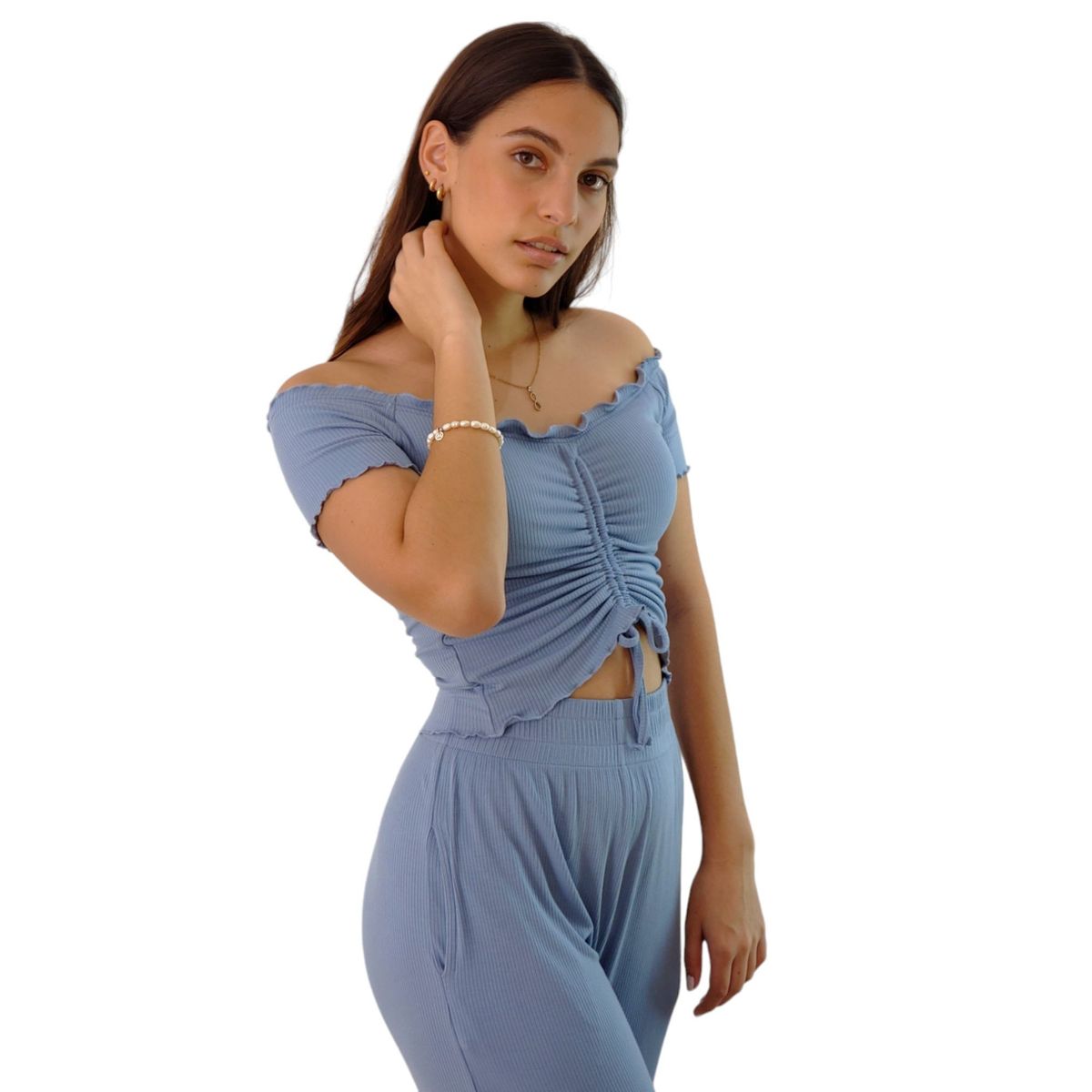 GENERICO - Conjunto 2 piezas Mujer en Rib Ally Unifit