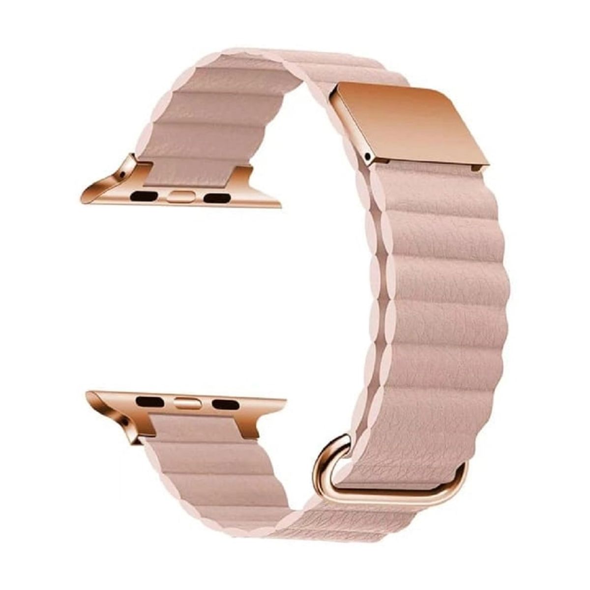 GENERICO - Correa Para Applewatch Y Watch Hebilla Magnética 42-44-45-49mm Rosa