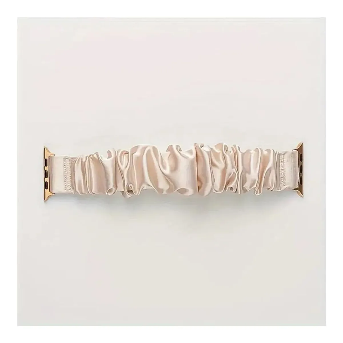 GENERICO - Correa Para Applewatch Y Watch Elastic Soft 38-40-41mm Beige