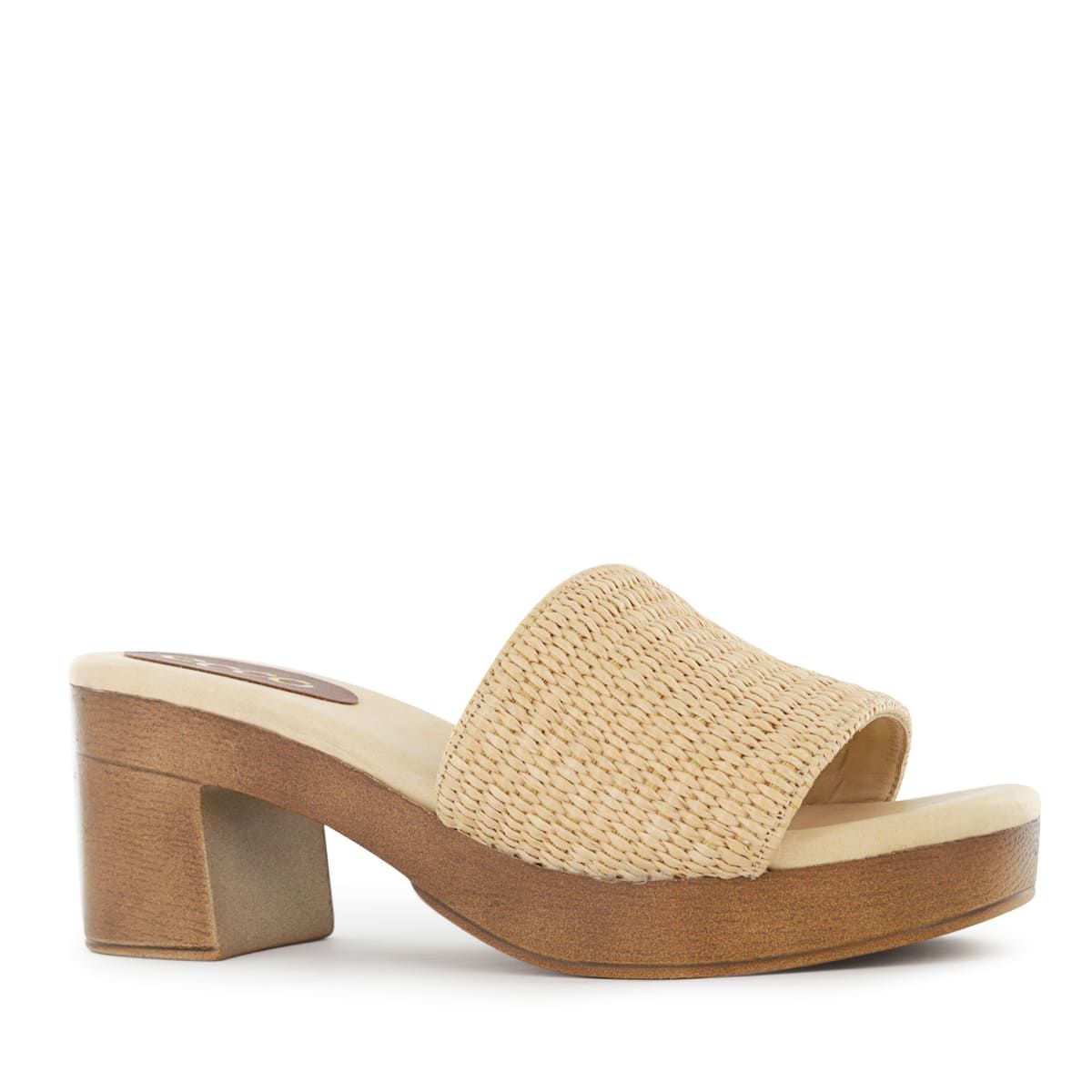 ECCO - Sandalias Mujer Ecco Yanis03 Beige Rafia
