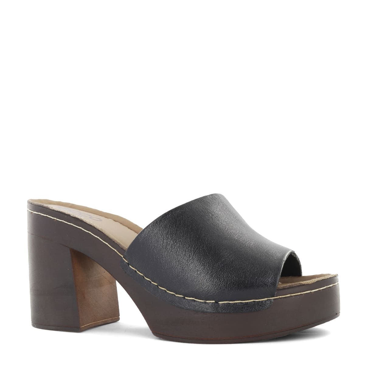 ECCO - Sandalias Mujer Ecco Triana03 Negro Cuero Charol