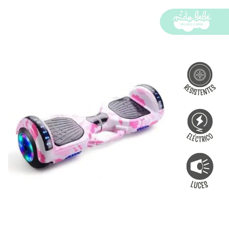 GENERICO - Smart Blance Balancín eléctrico Ufo Pink