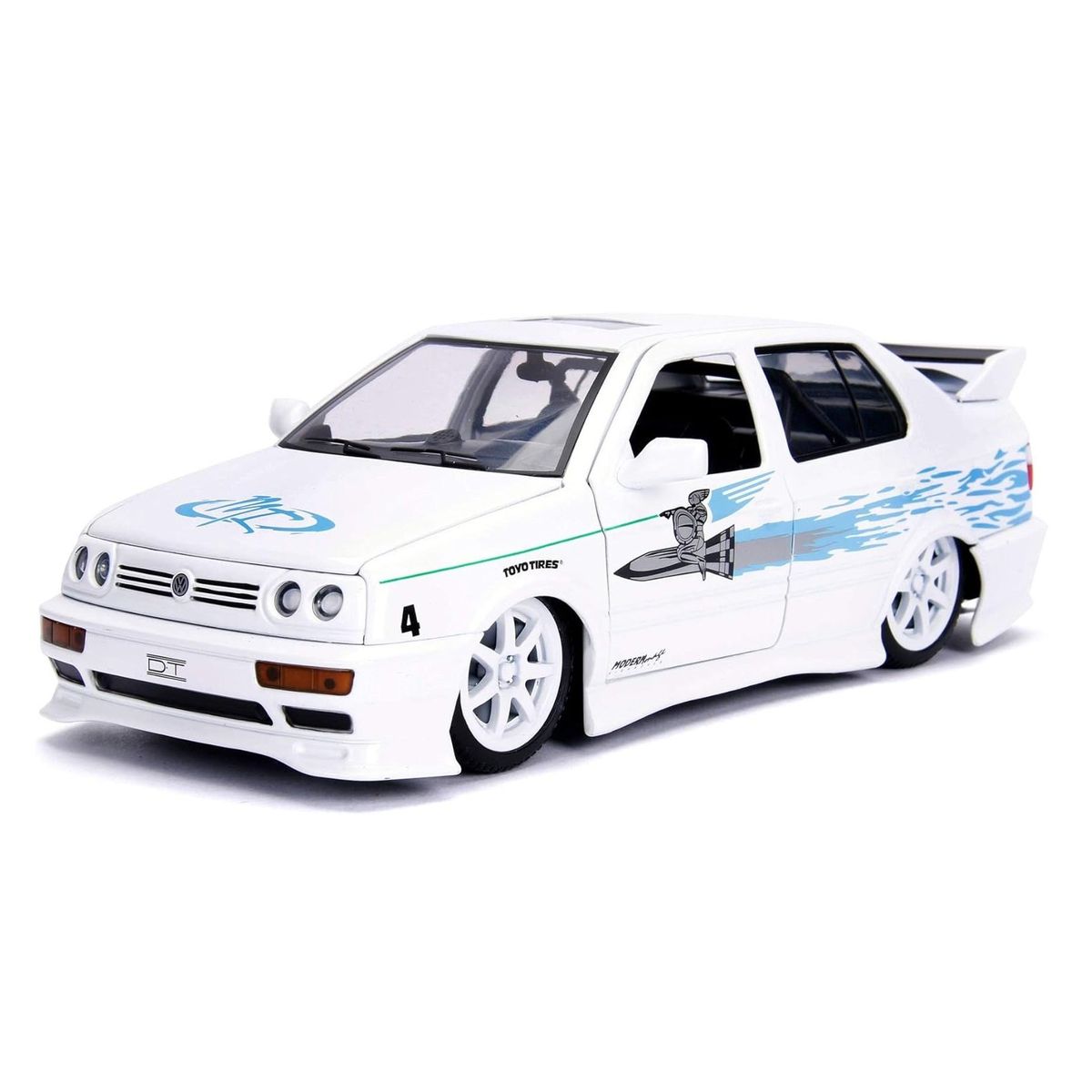 JADA TOYS - VOLKSWAGEN JETTA JESSE RAPIDOS Y FURIOSOS ESCALA 124 METAL