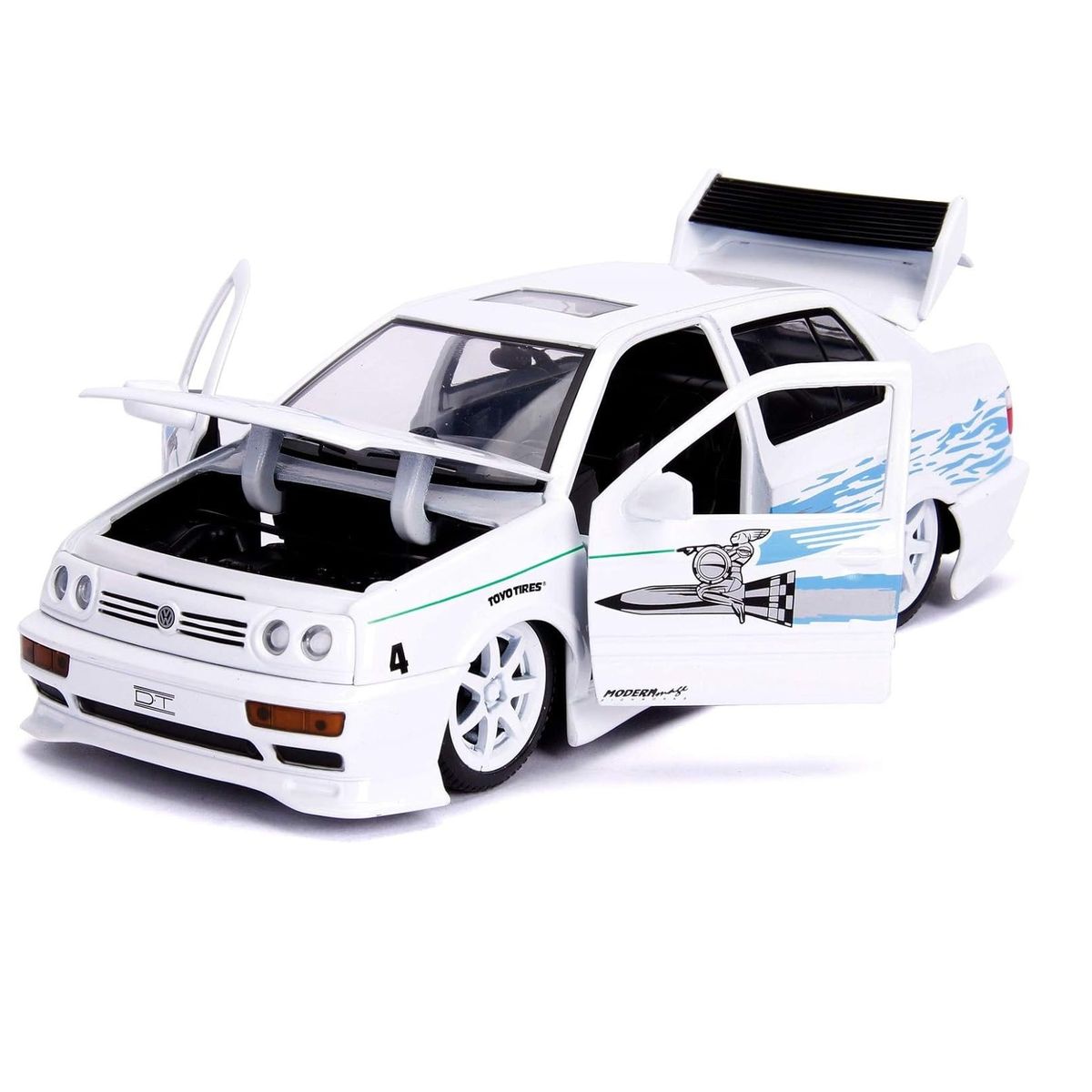 JADA TOYS - VOLKSWAGEN JETTA JESSE RAPIDOS Y FURIOSOS ESCALA 124 METAL