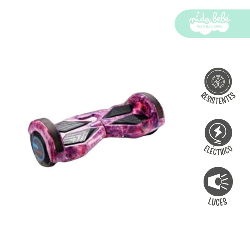 GENERICO - Smart Blance Balancín eléctrico Ufo Dark Pink