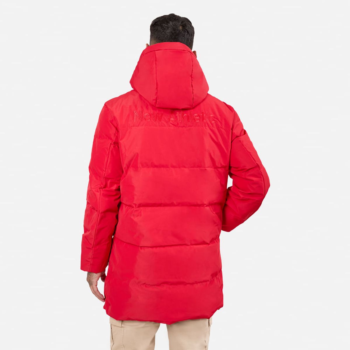 NEW ATHLETIC - Casaca New Athletic Mark Rojo Hombre