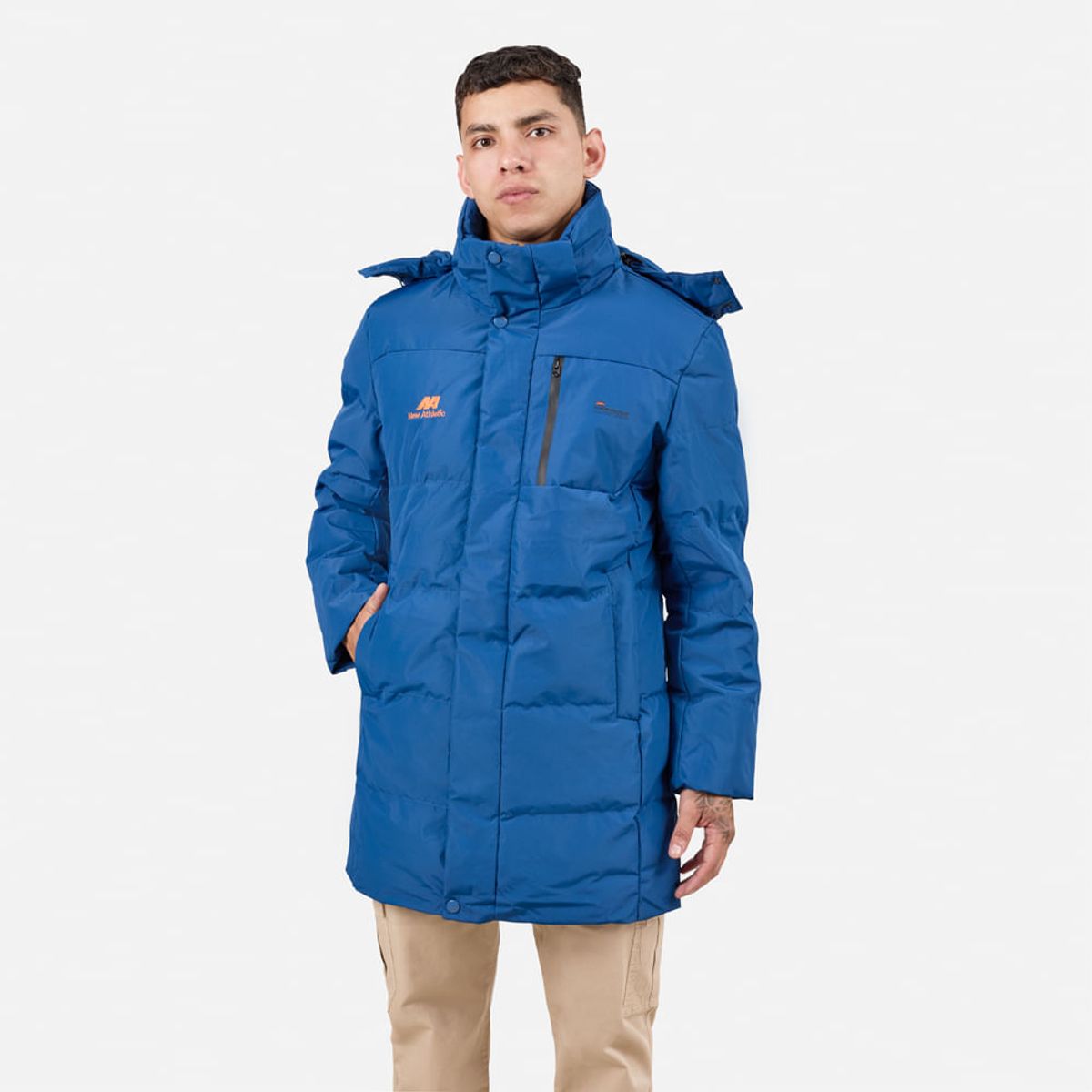 NEW ATHLETIC - Casaca New Athletic Mark Azul Hombre