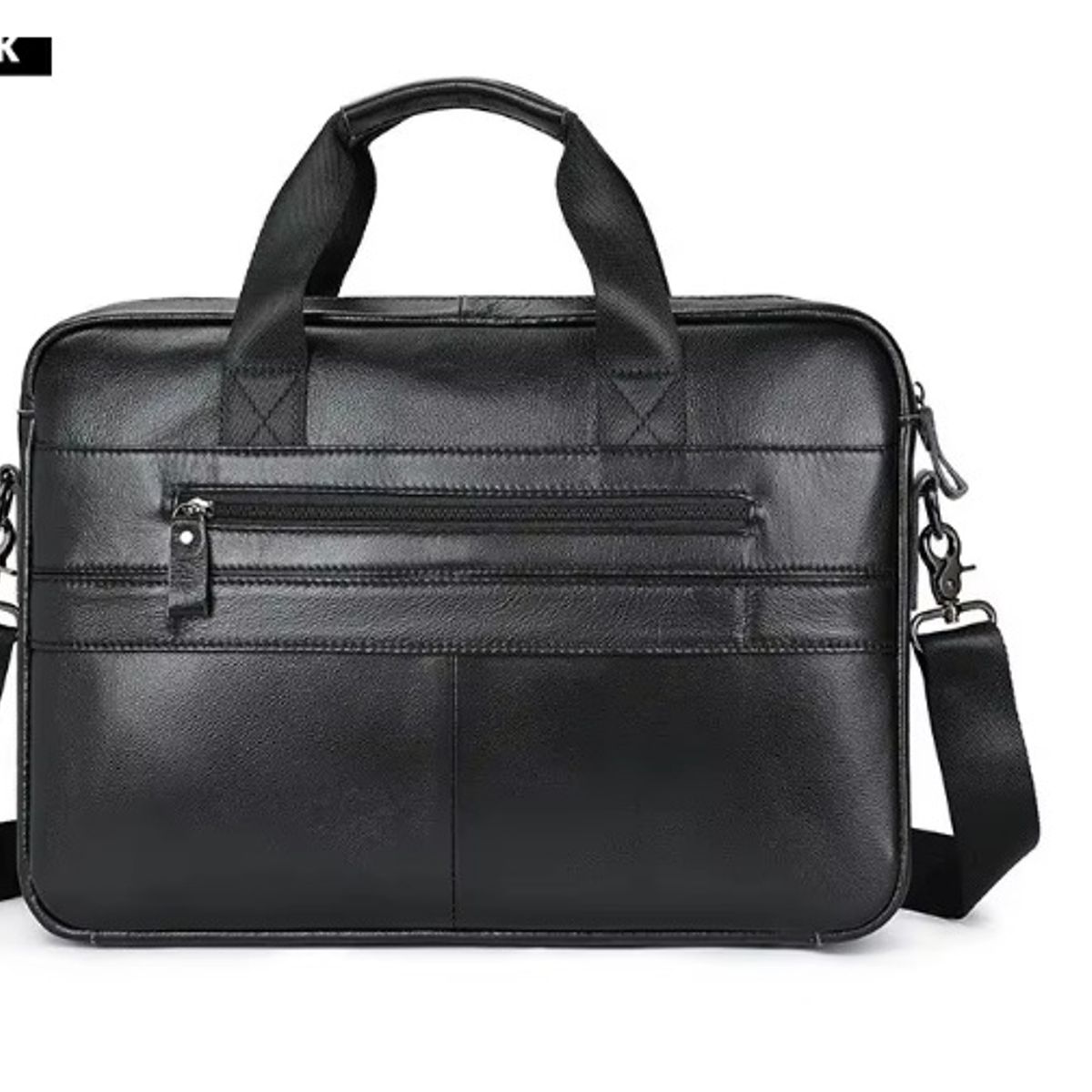 GENERICO - Maletin de Cuero Patmos Mod5039 Hombres