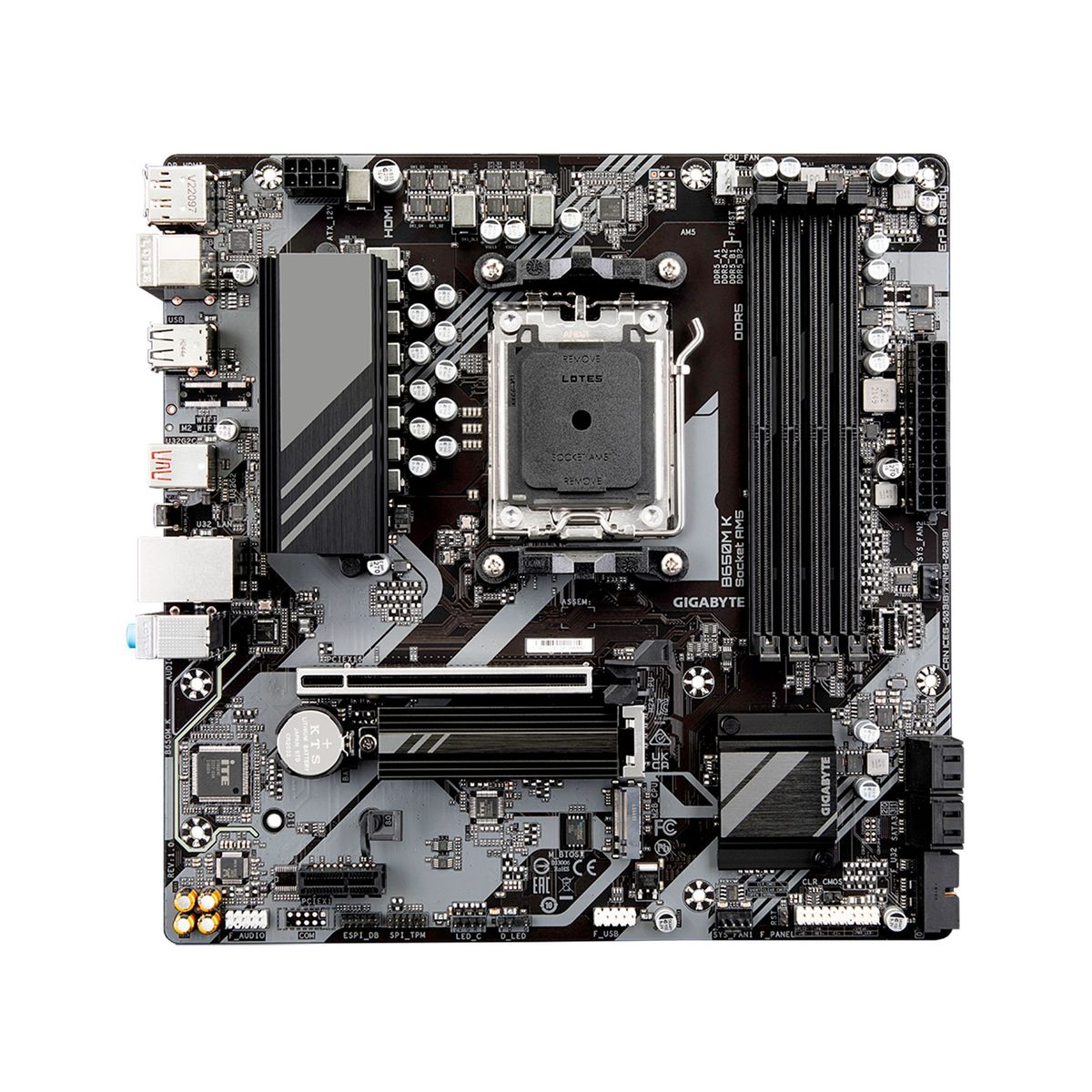 GIGABYTE - PLACA MADRE GIGABYTE CHIPSET AMD B650 AM5 DDR5 PN B650M K