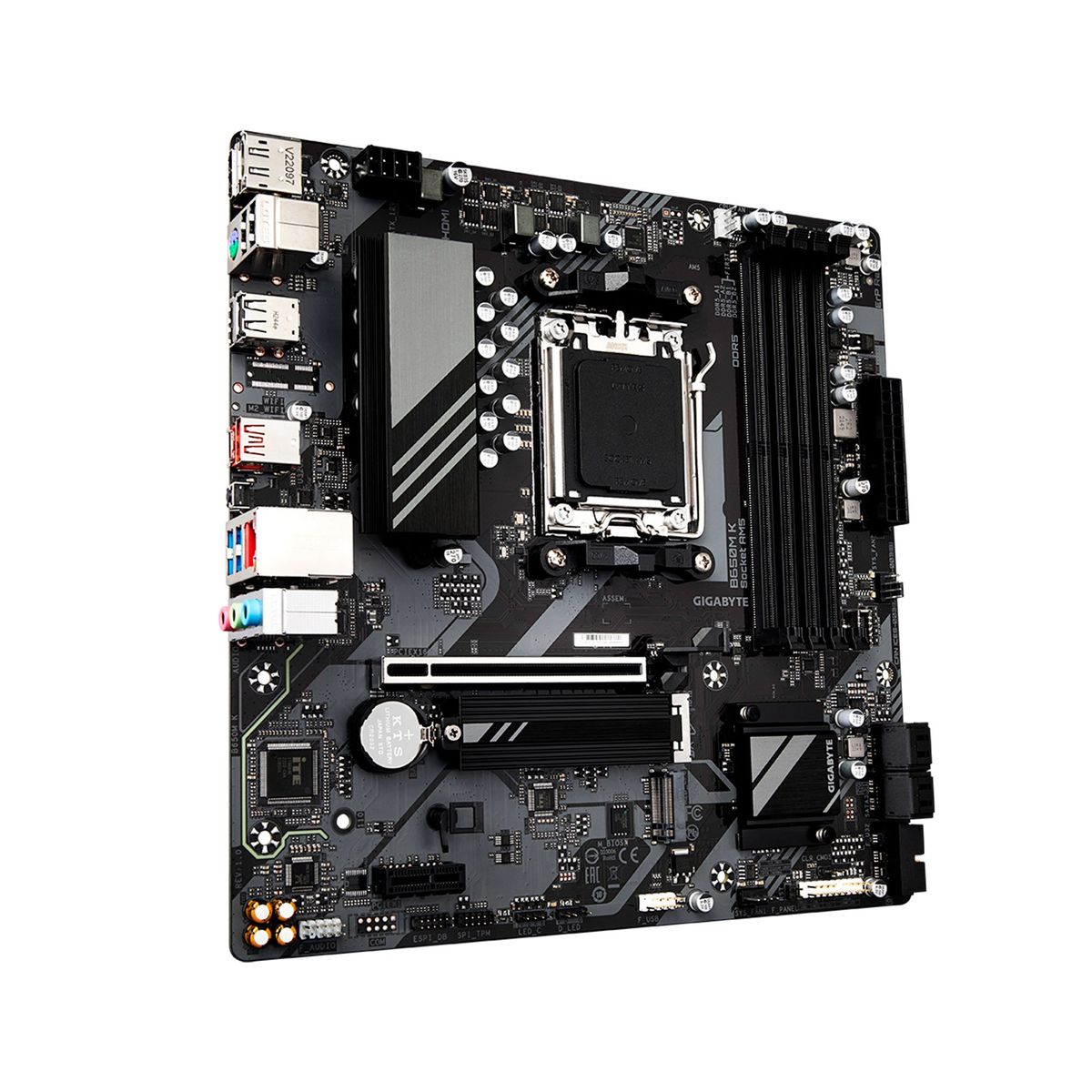 GIGABYTE - PLACA MADRE GIGABYTE CHIPSET AMD B650 AM5 DDR5 PN B650M K