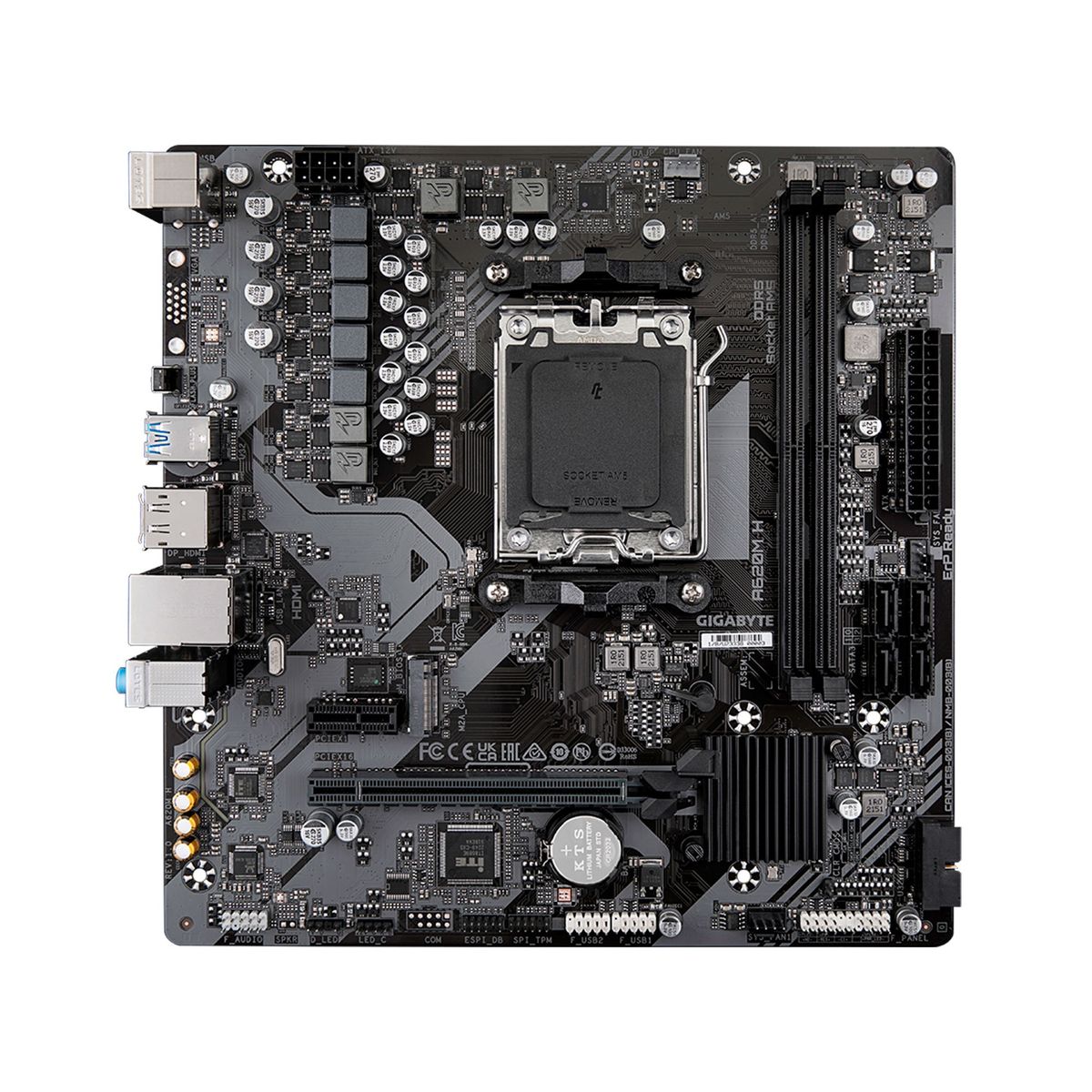 GIGABYTE - PLACA MADRE GIGABYTE CHIPSET AMD A620 AM5 DDR5 PN A620M H