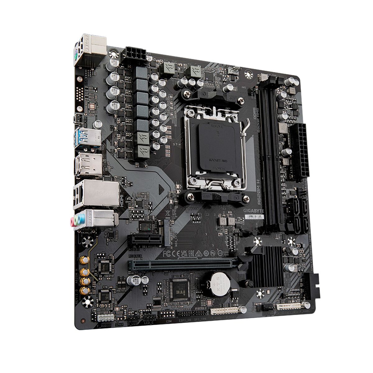 GIGABYTE - PLACA MADRE GIGABYTE CHIPSET AMD A620 AM5 DDR5 PN A620M H