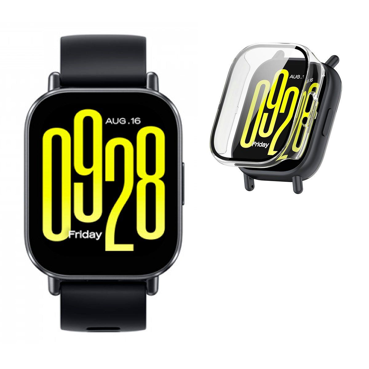 XIAOMI - Xiaomi Redmi Watch 5 Active + Bumper Protector Transparente