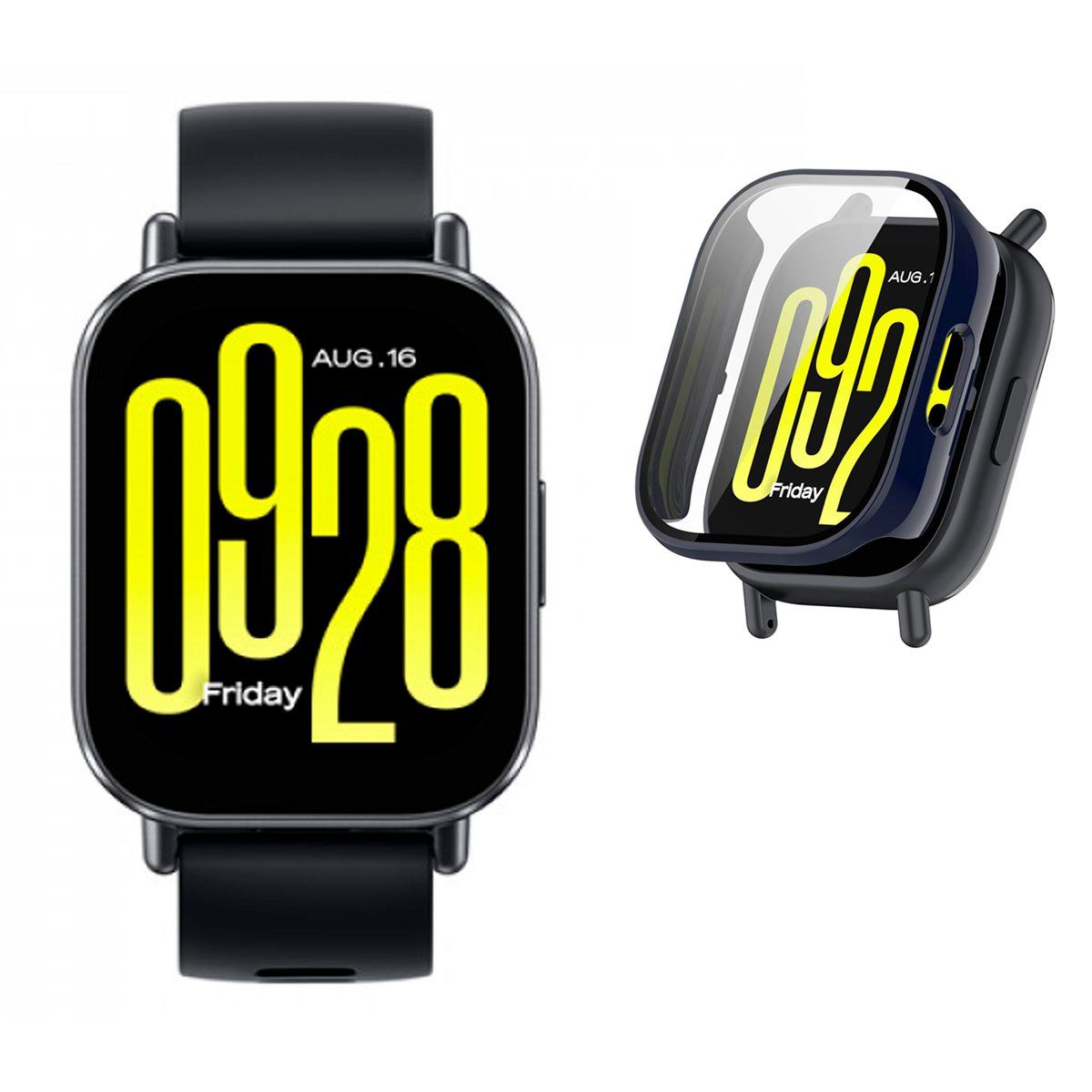 XIAOMI - Xiaomi Redmi Watch 5 Active + Bumper Protector Azul