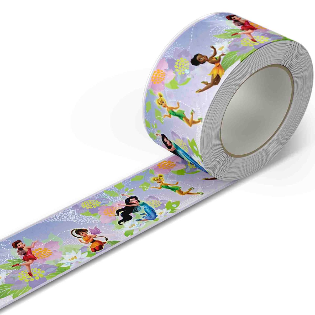 GENERICO - Cenefa Infantil Autoadhesiva para niñas – Tinkerbell y sus amigas – 5.92 mts