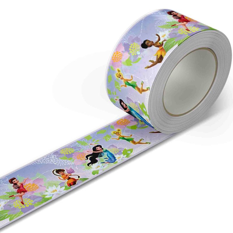 GENERICO - 5.9 mts de Cenefa Infantil autoadhesivo decorativo Niña Tinkerbell