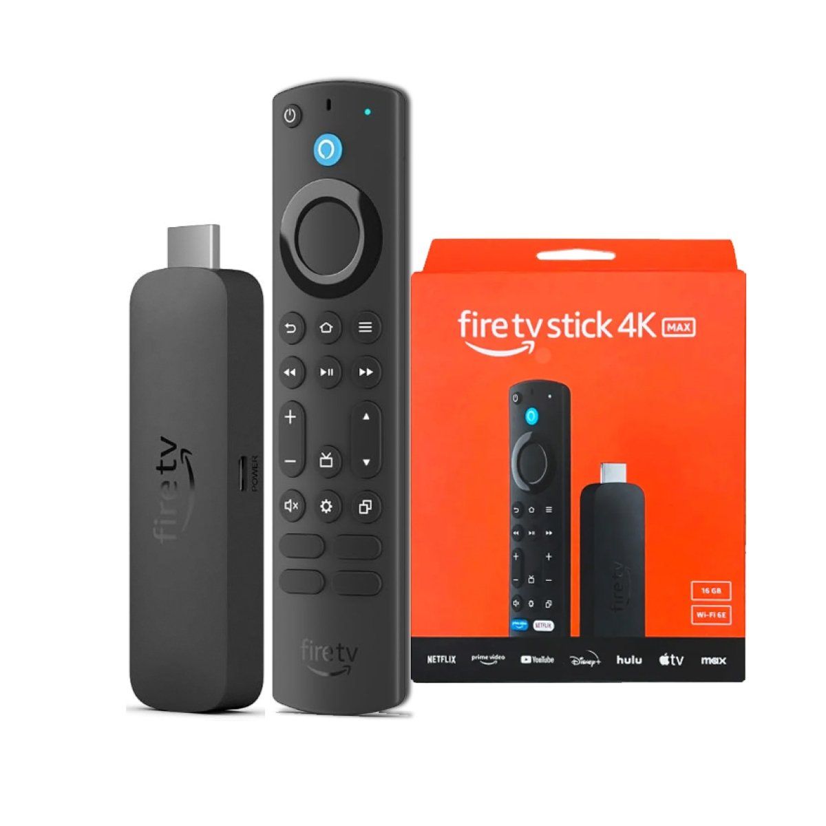 AMAZON - Fire Tv Stick 4k Max Alexa 16gb Nueva Version