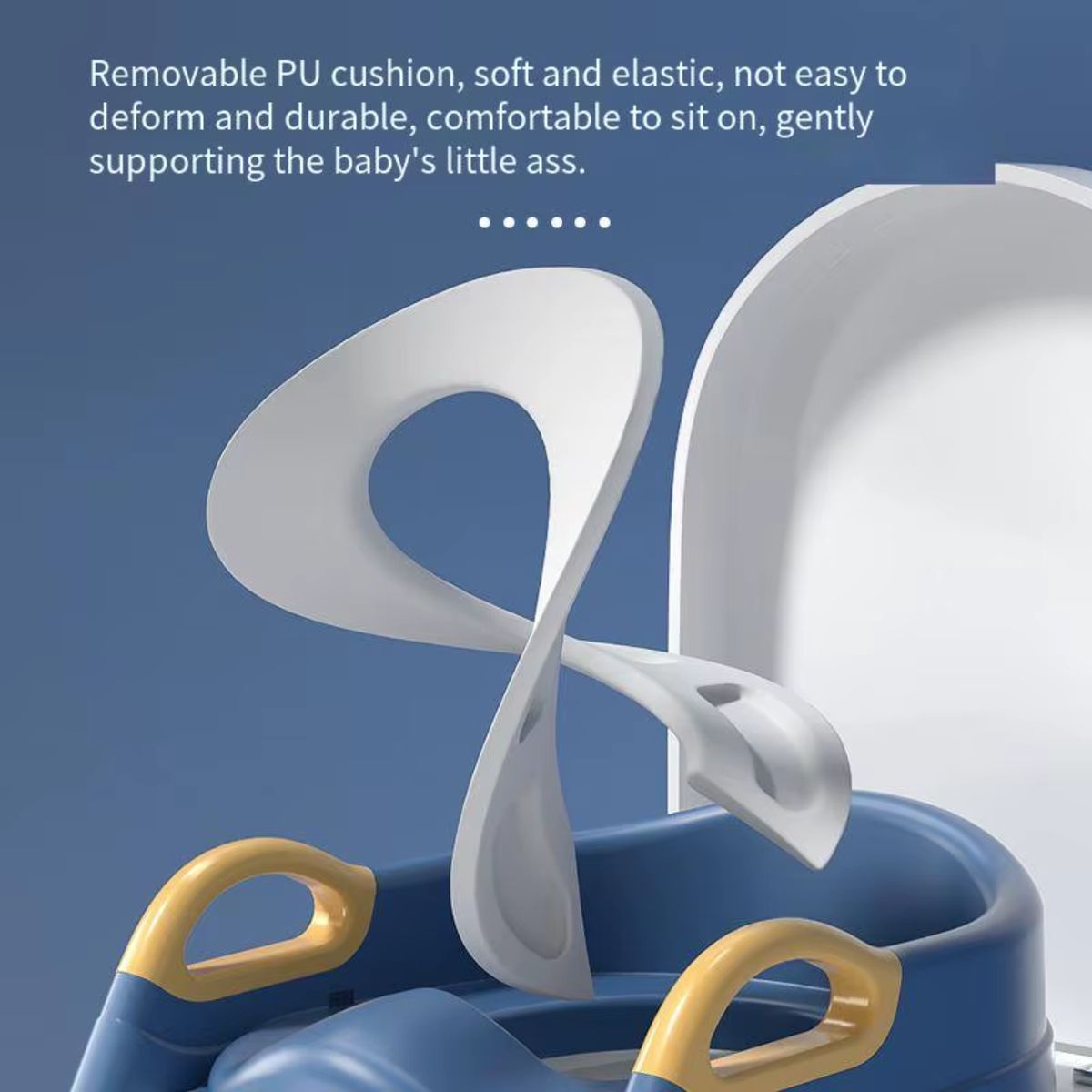 GENERICO - Asiento Inodoro Escalera Para Niños - Gris