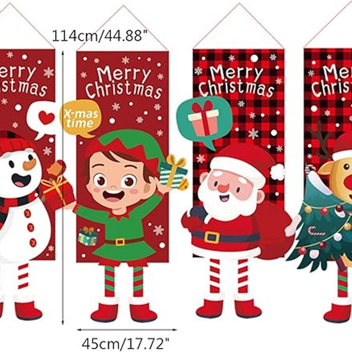 GENERICO - Banderines Colgantes de Navidad
