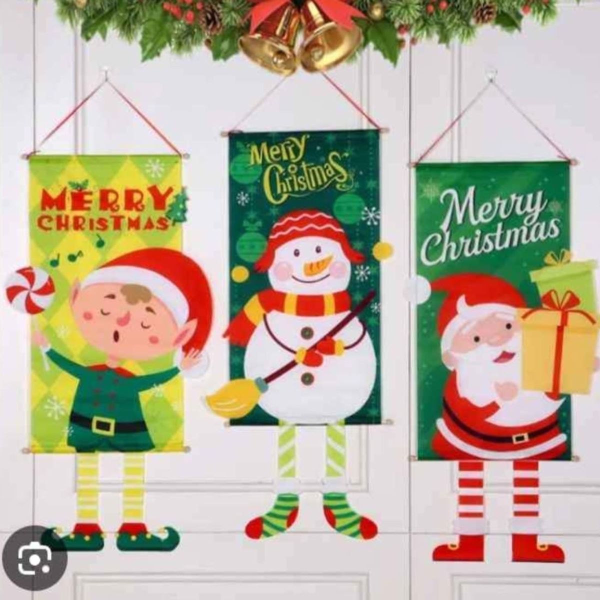 GENERICO - Banderines Colgantes de Navidad