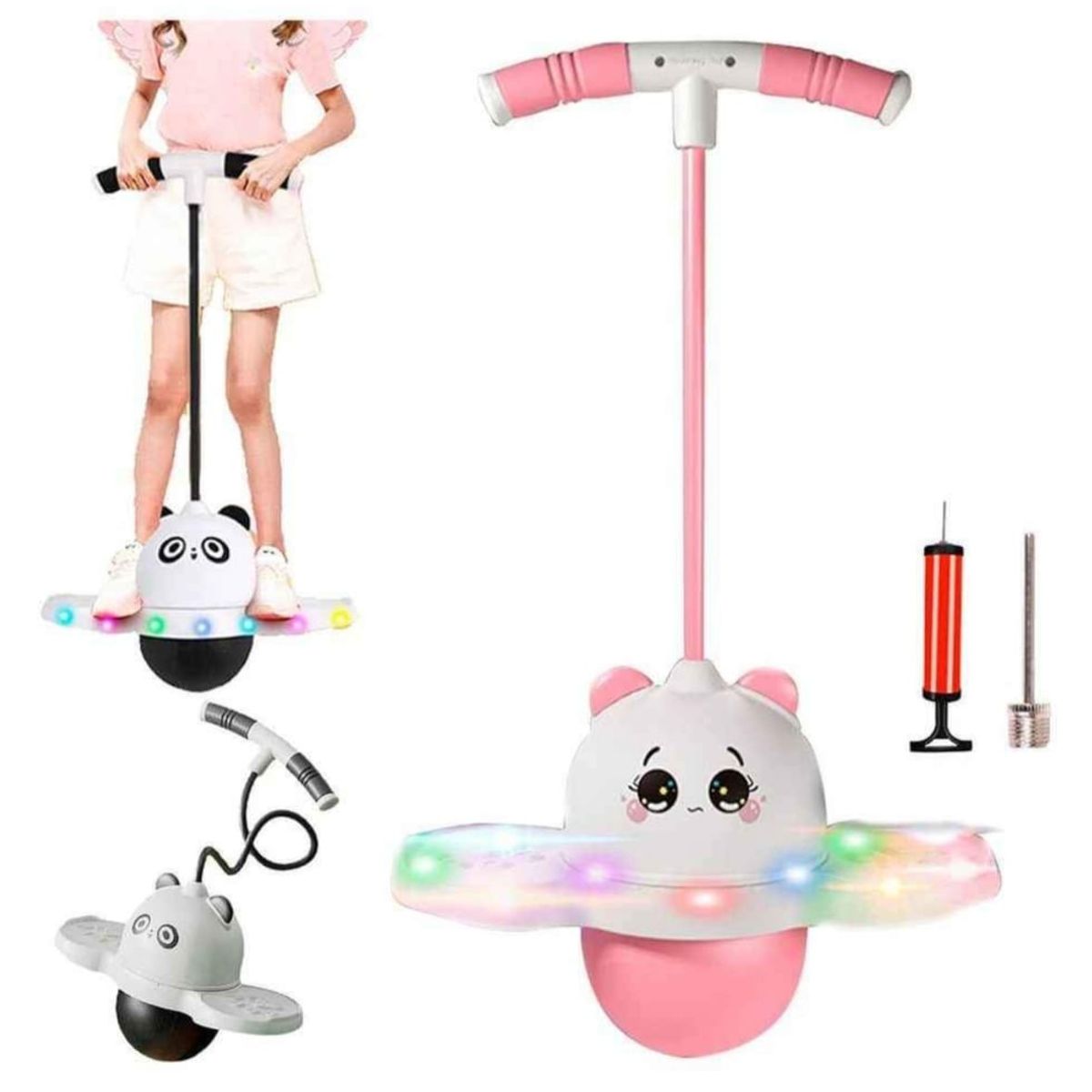 GENERICO - Jumping Saltarin Pelota Saltarina Luces Led