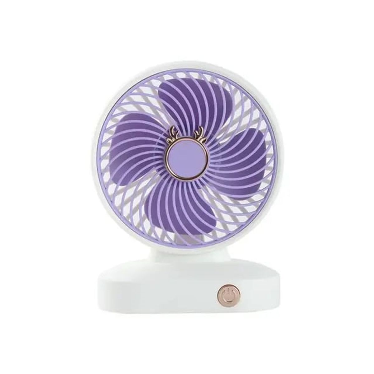 GENERICO - MINI VENTILADOR DE ESCRITORIO - AJUSTABLE DE 2 VELOCIDADES