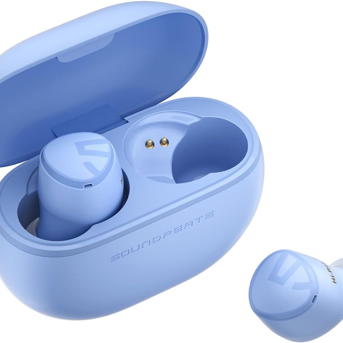 SOUNDPEATS - Audifonos Bluetooth SoundPEATS Mini HS Hi Res LDAC - Celeste