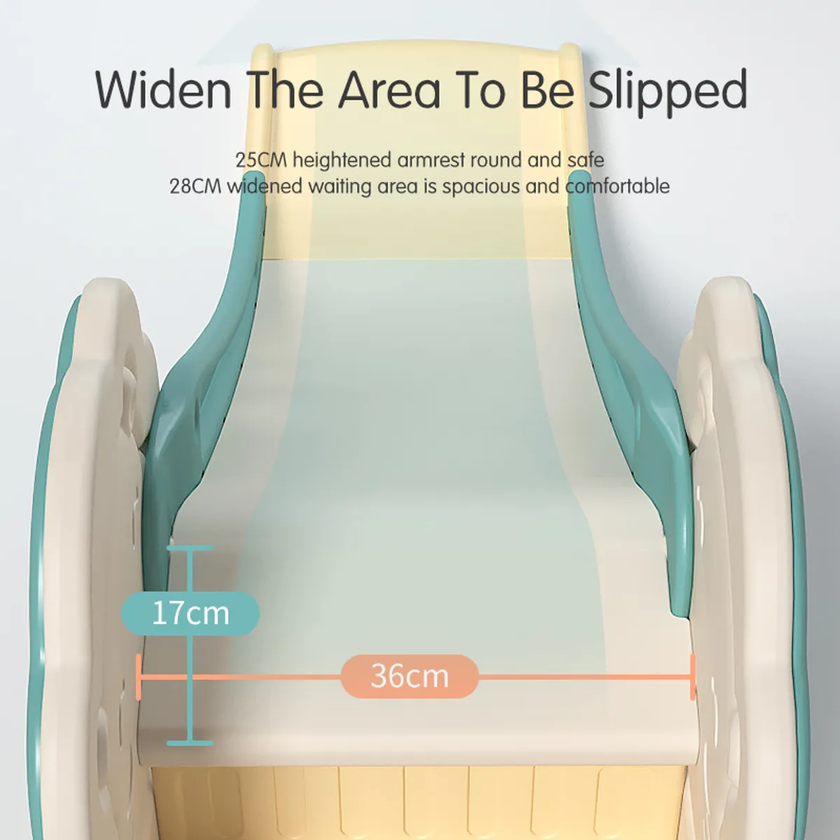 GENERICO - RESBALADERA MODELO LEON COLOR VERDE