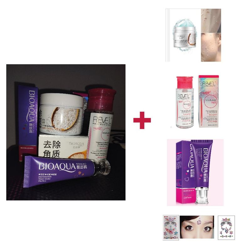 GENERICO - Skin Korean exfoliante arroz micelar crema aclarador regalos