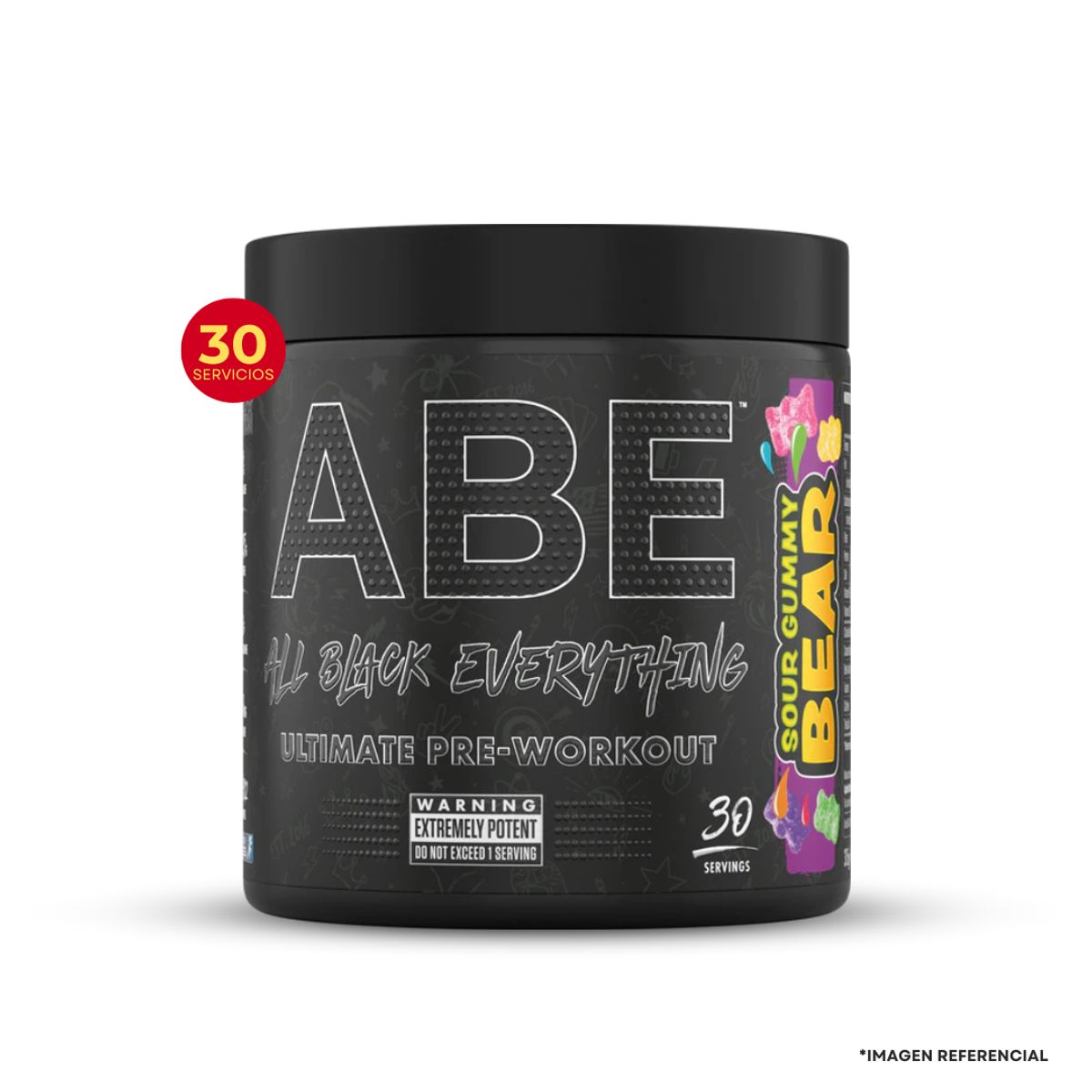 Applied Nutrition - ABE Ultimate 30 Serv. Pre entreno - Sour Gummy Bear