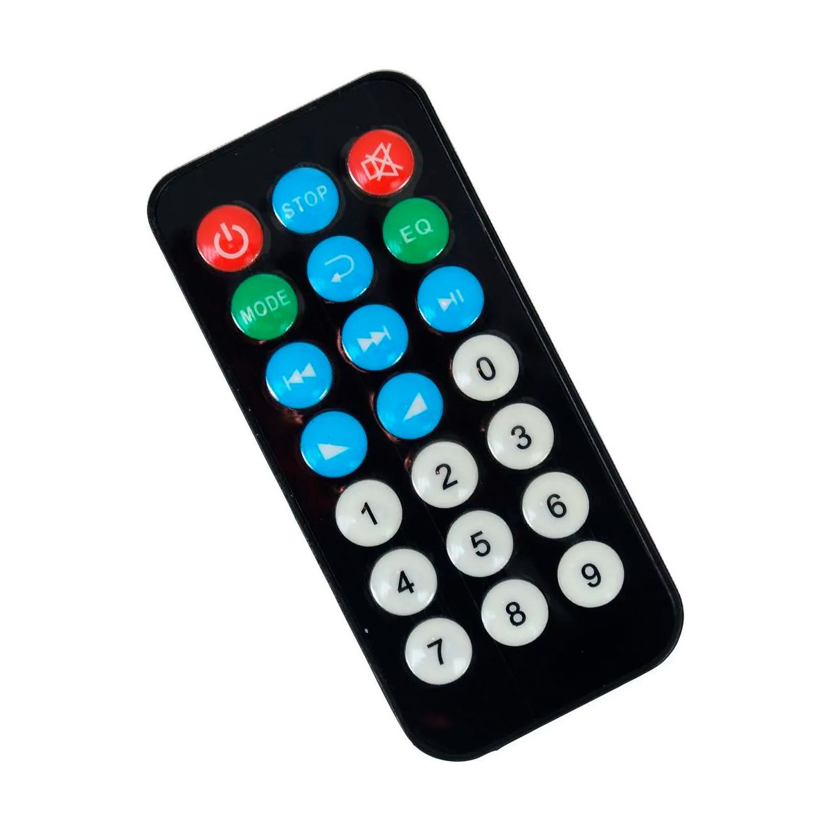 GENERICO - Mini Control Remoto Negro Compacto y Versátil Multifuncional