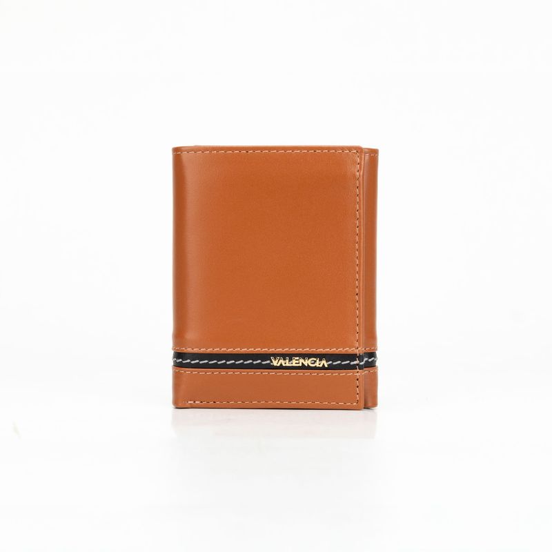 VALENCIA LEATHER - BILLETERA VALENCIA PARA CABALLERO DE CUERO