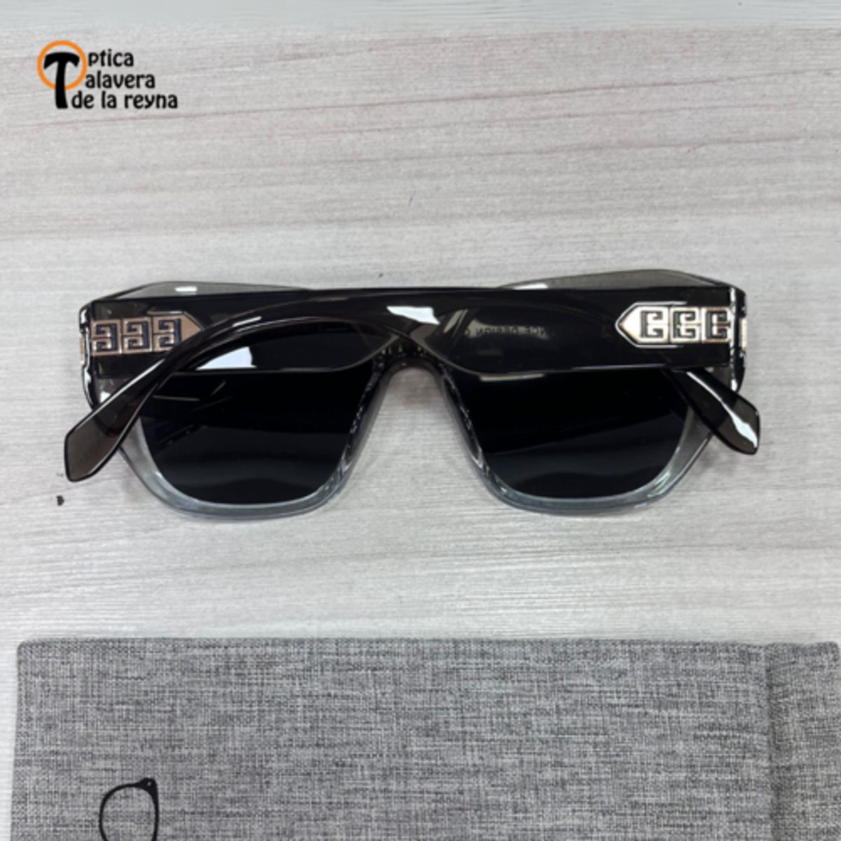 GENERICO - Lentes de Sol Tendencia Polarizado Gris Transparente