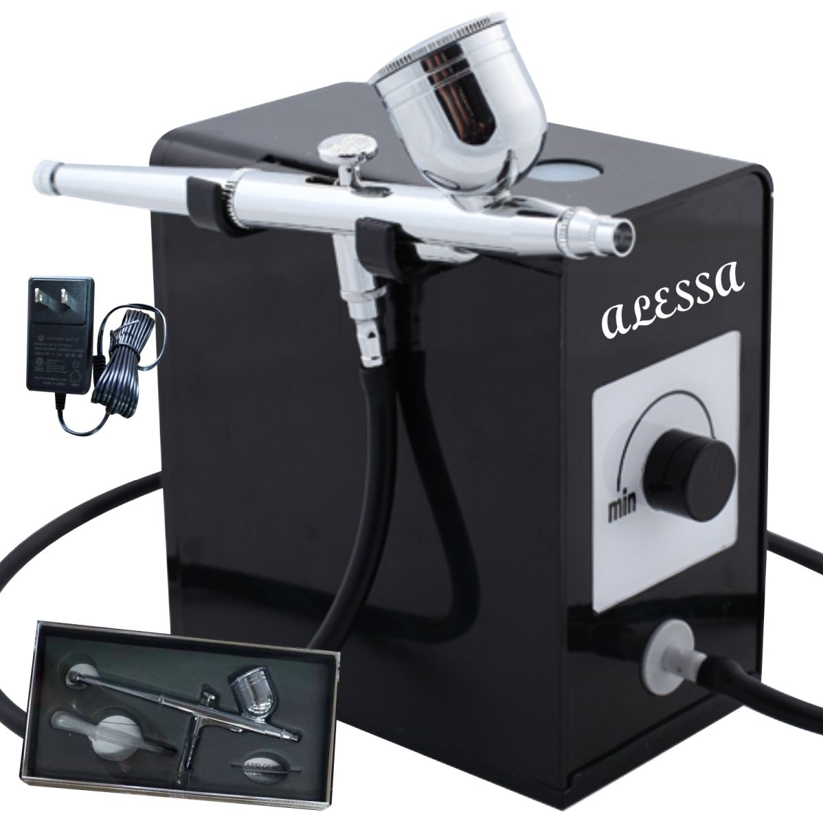 GENERICO - Kit Aerografo Profesional Multiuso Premium