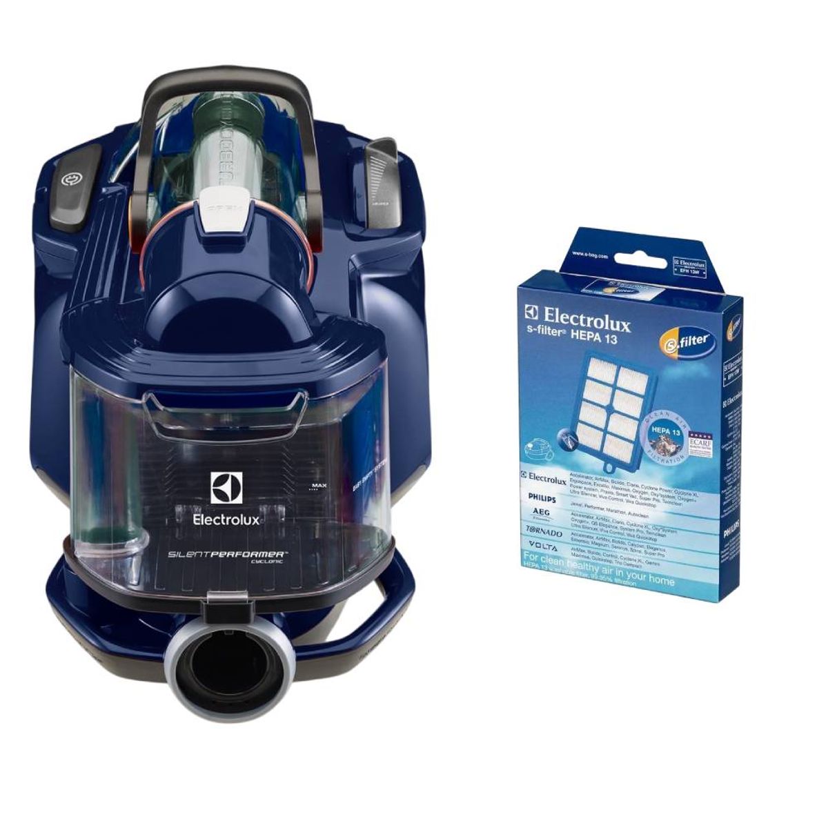 ELECTROLUX - ComboAspiradora De Tanque 14L CYC01+Kit de filtros EFH13W Electrolux