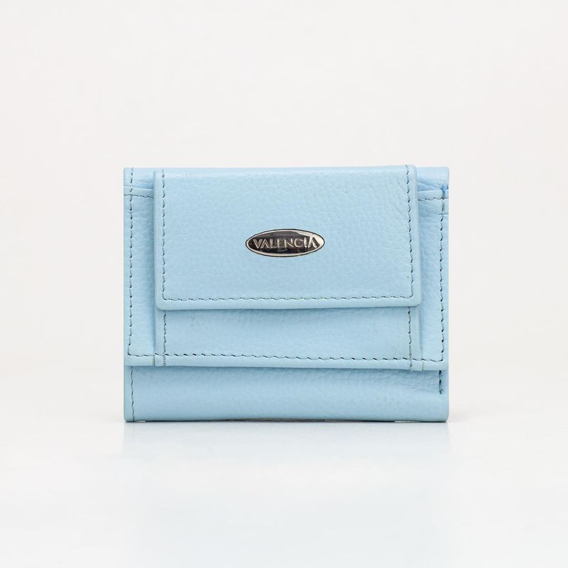 VALENCIA LEATHER - BILLETERA MONEDERO VALENCIA PARA DAMA DE CUERO